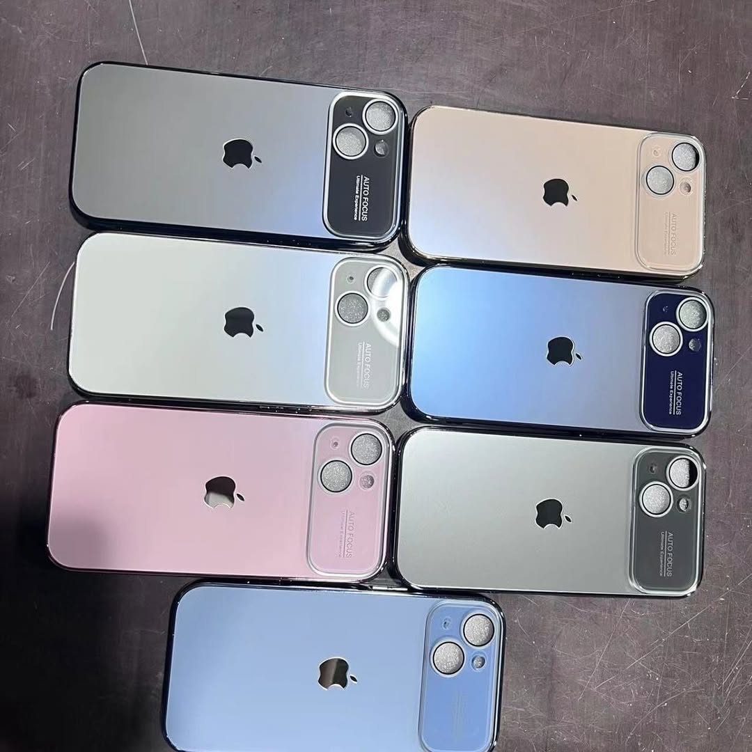 Electroplated Chrome Lens Case