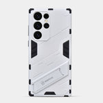 Elegant Hard Armor Invisible Bracket Phone Case