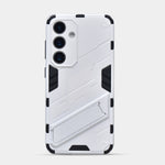 Elegant Hard Armor Invisible Bracket Phone Case