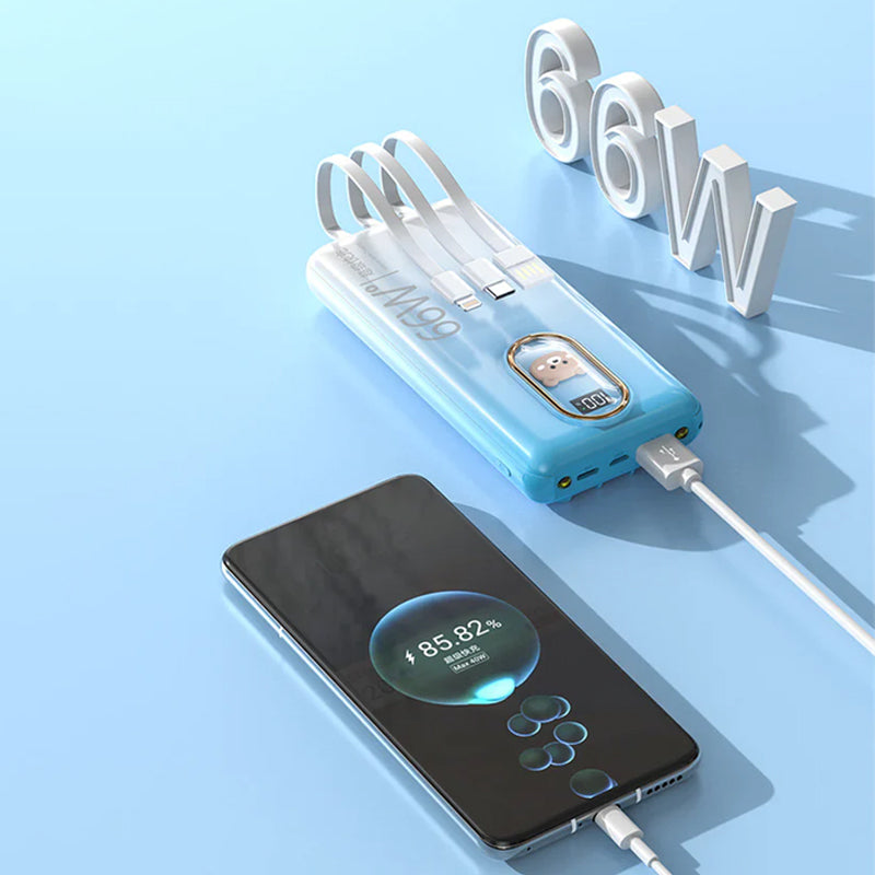 Fast Charging Portable Power Bank 10000mAh