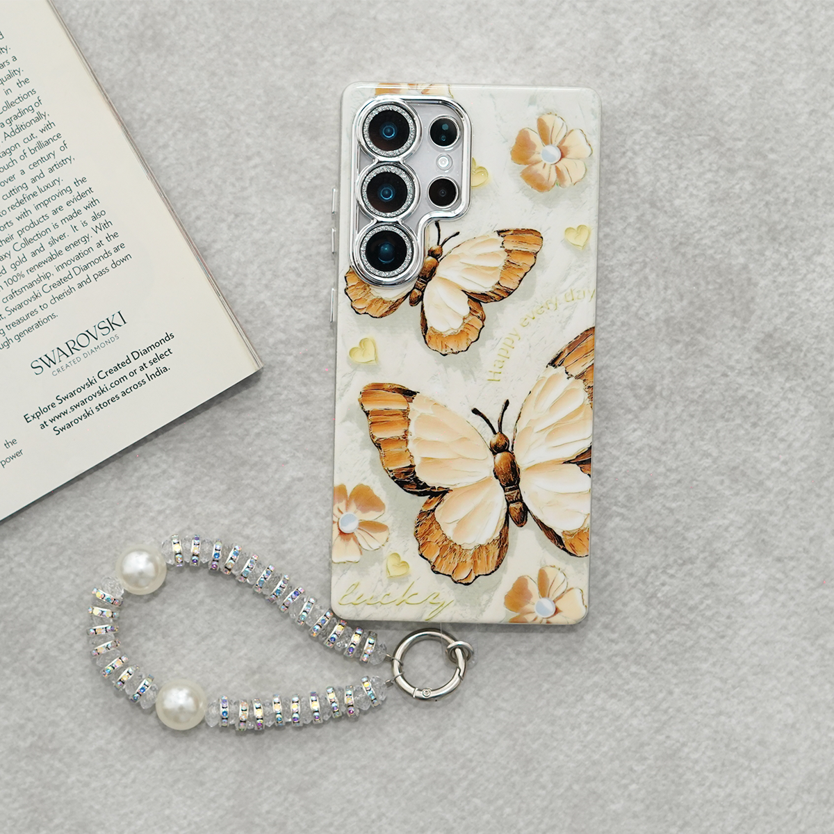 Flutter Gleam Butterfly Case - Galaxy