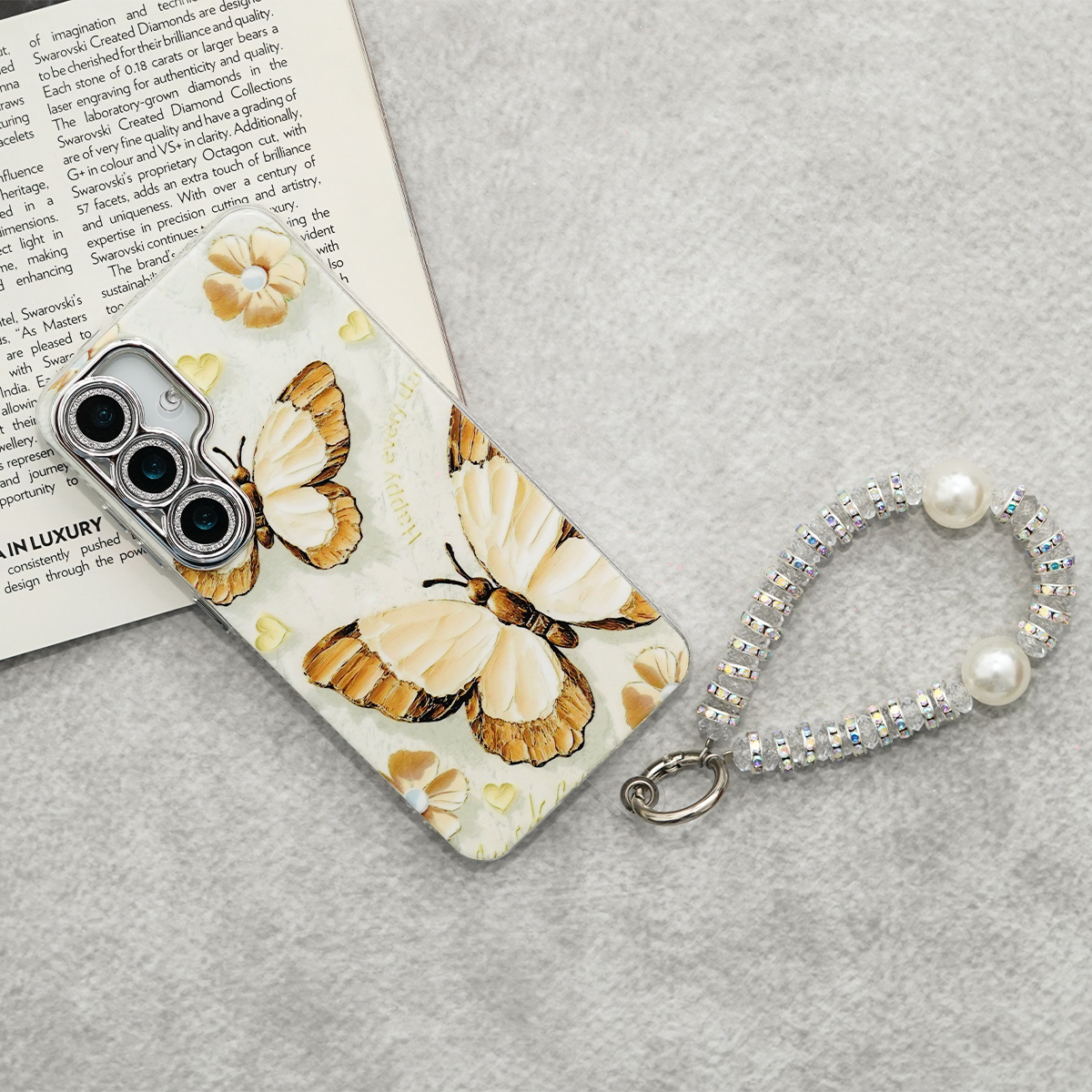 Flutter Gleam Butterfly Case - Galaxy