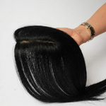 Invisible Human Hair Lace Topper - 16 Inch