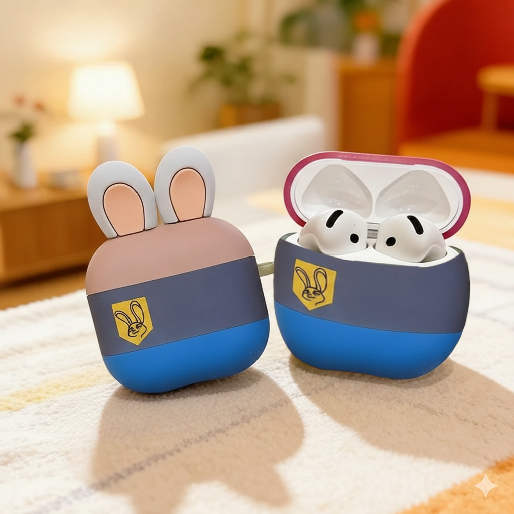 Cartoon Nick Judy Soft AirPods cases