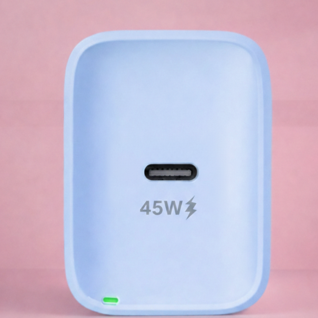 QuickZen 45W Charger Adapter - Blue