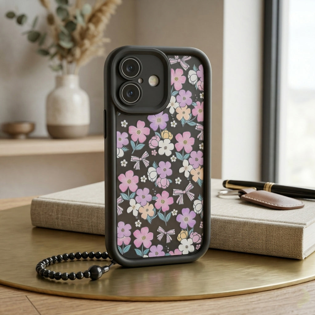 Cherry Blossom Charm Case - iPhone