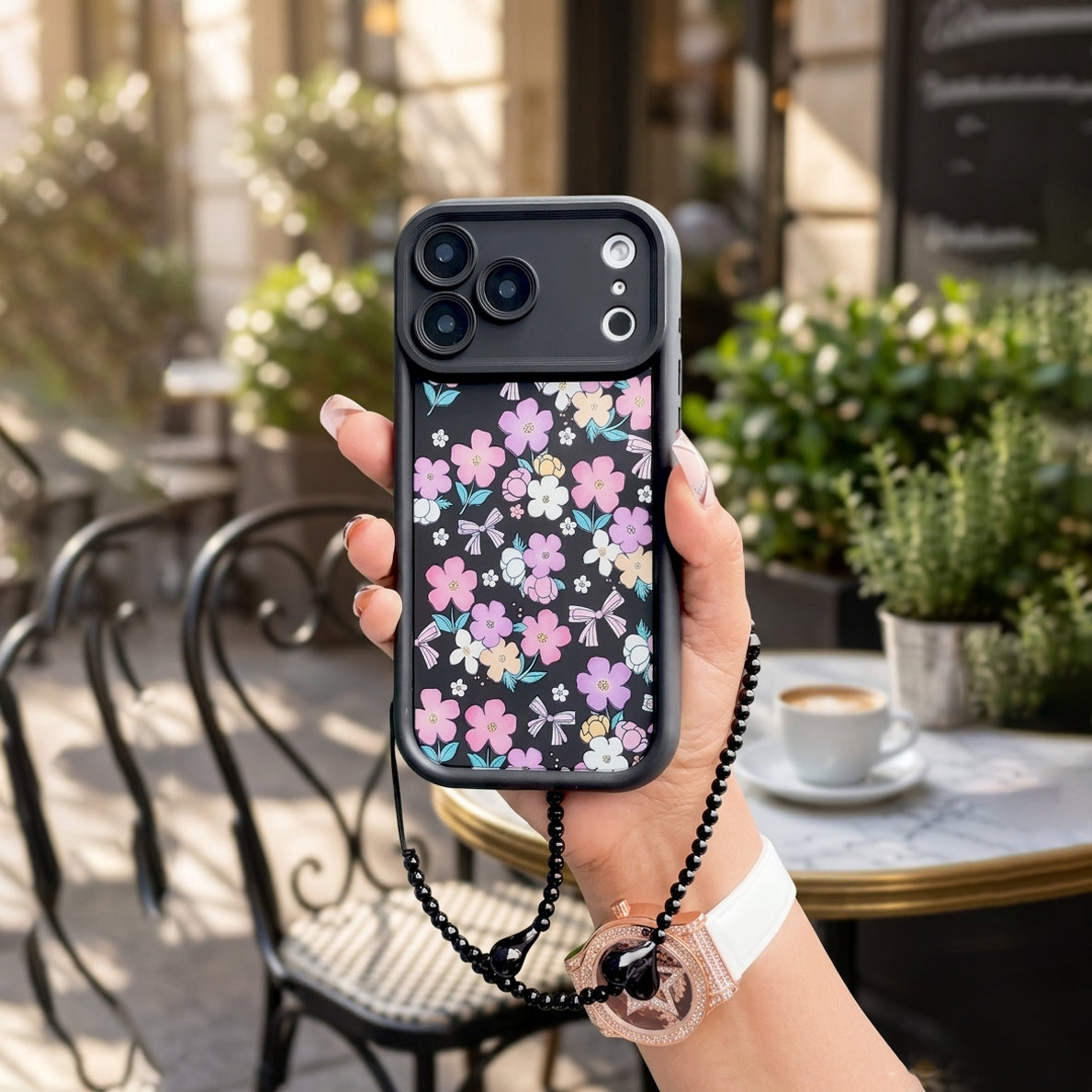 Cherry Blossom Charm Case - iPhone