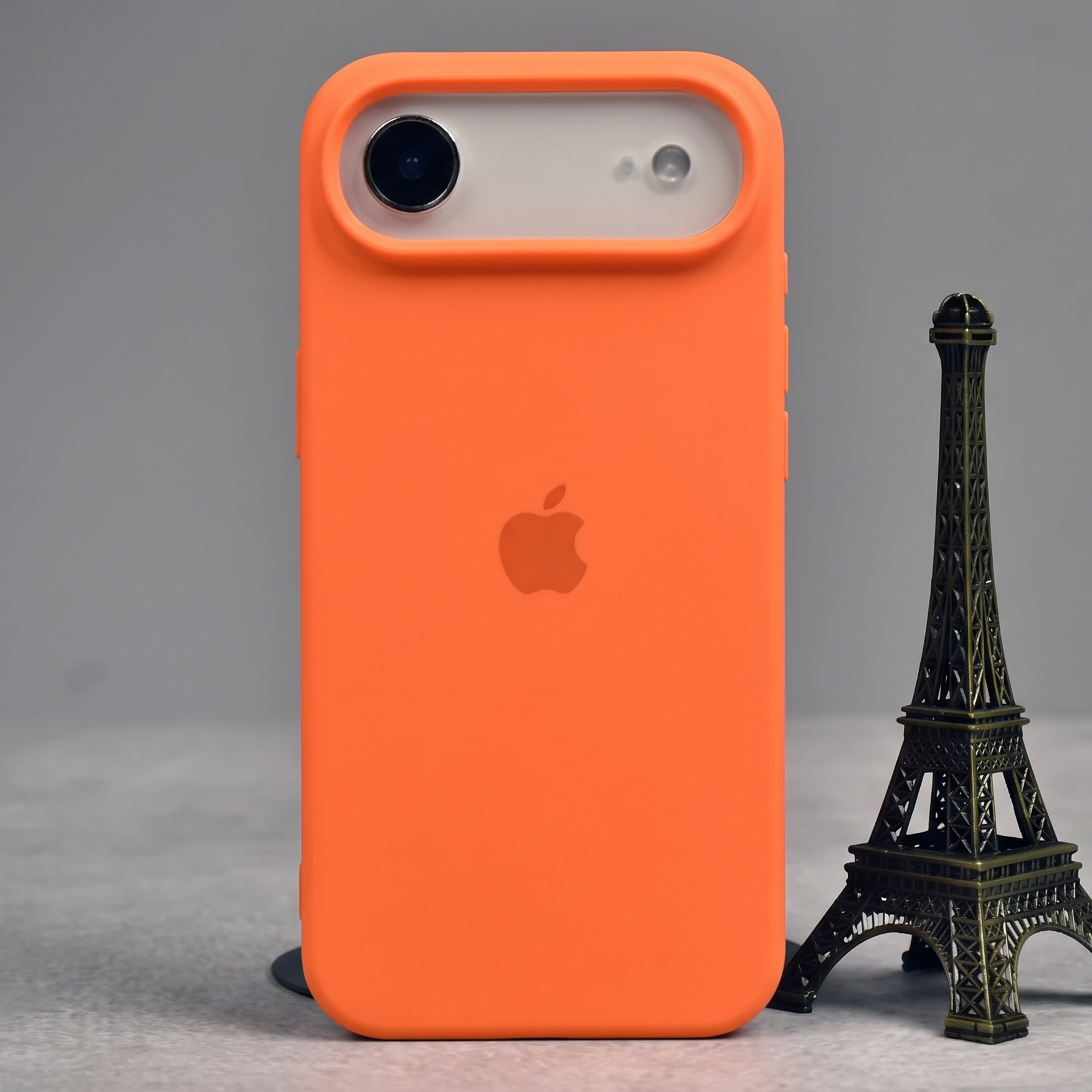 Silicone Logo Case - Orange