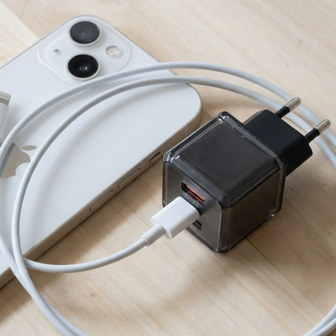 SnapVolt Mini 30W Charger Adapter - Black