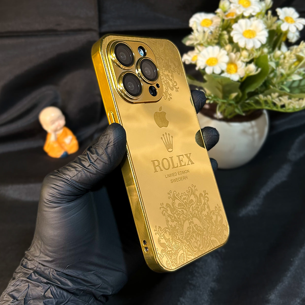 Luxe Camera Protective Gold Plated Case - iPhone