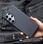 Frosting Matte Stripe Pattern Case - Galaxy