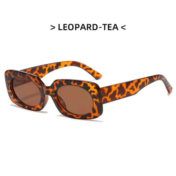 New Retro Leopard Tea Sunnies