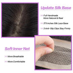 Silk Base Human Hair Topper 3*5Inc
