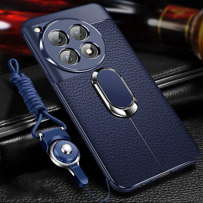 OnePlus - Elegance Leather Ring Stand Case