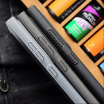 Frosting Matte Stripe Pattern Case - Galaxy