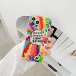 Rainbow Case with Chain Bracelet