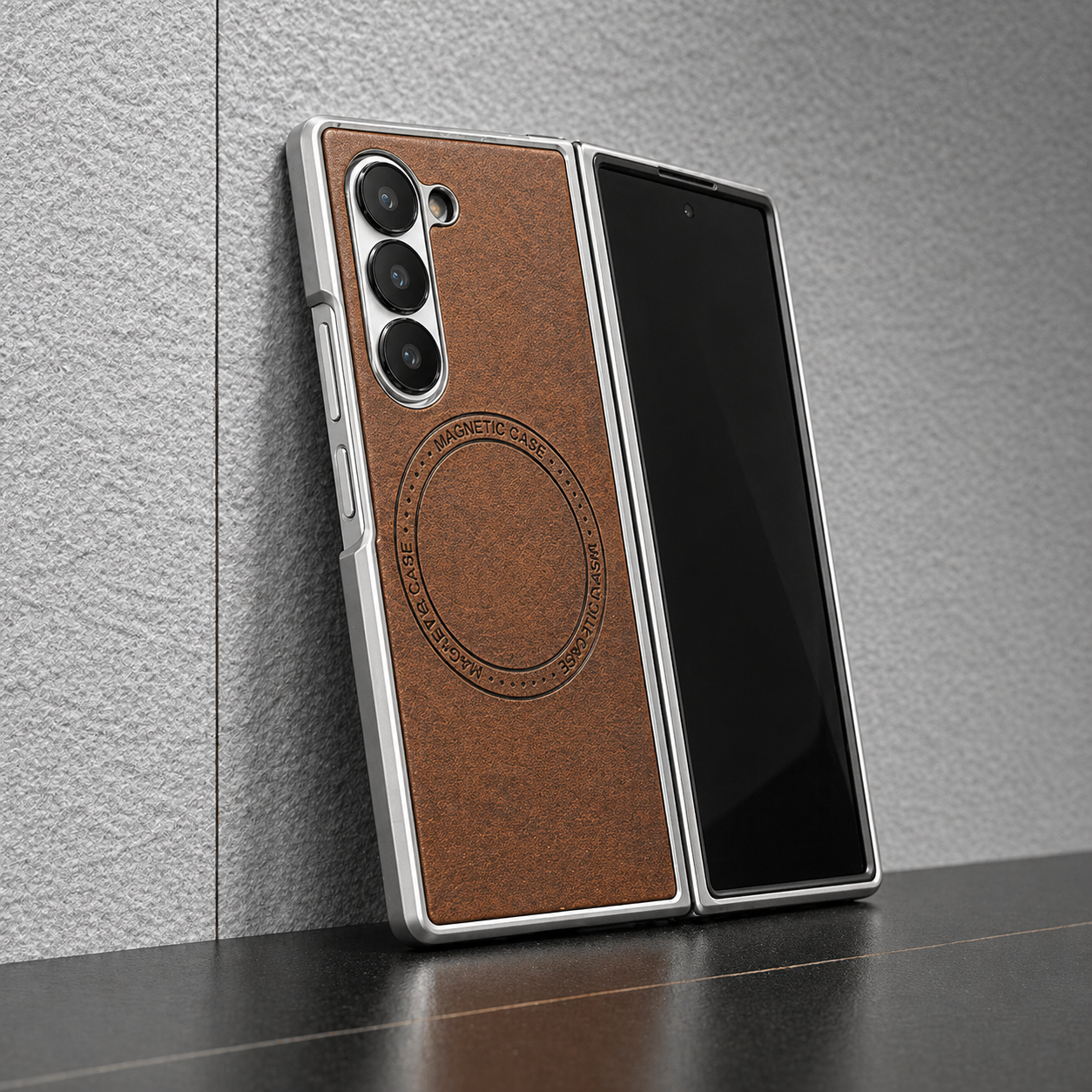Retro Leather Case - Samsung