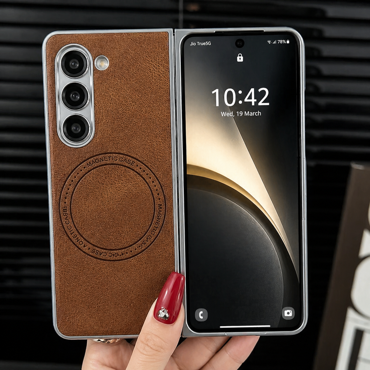 Retro Leather Case - Samsung