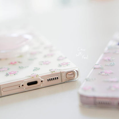 Blossom Case with Heart Pop Grip - Galaxy