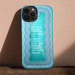 Inspirational Text Wave Case - iPhone
