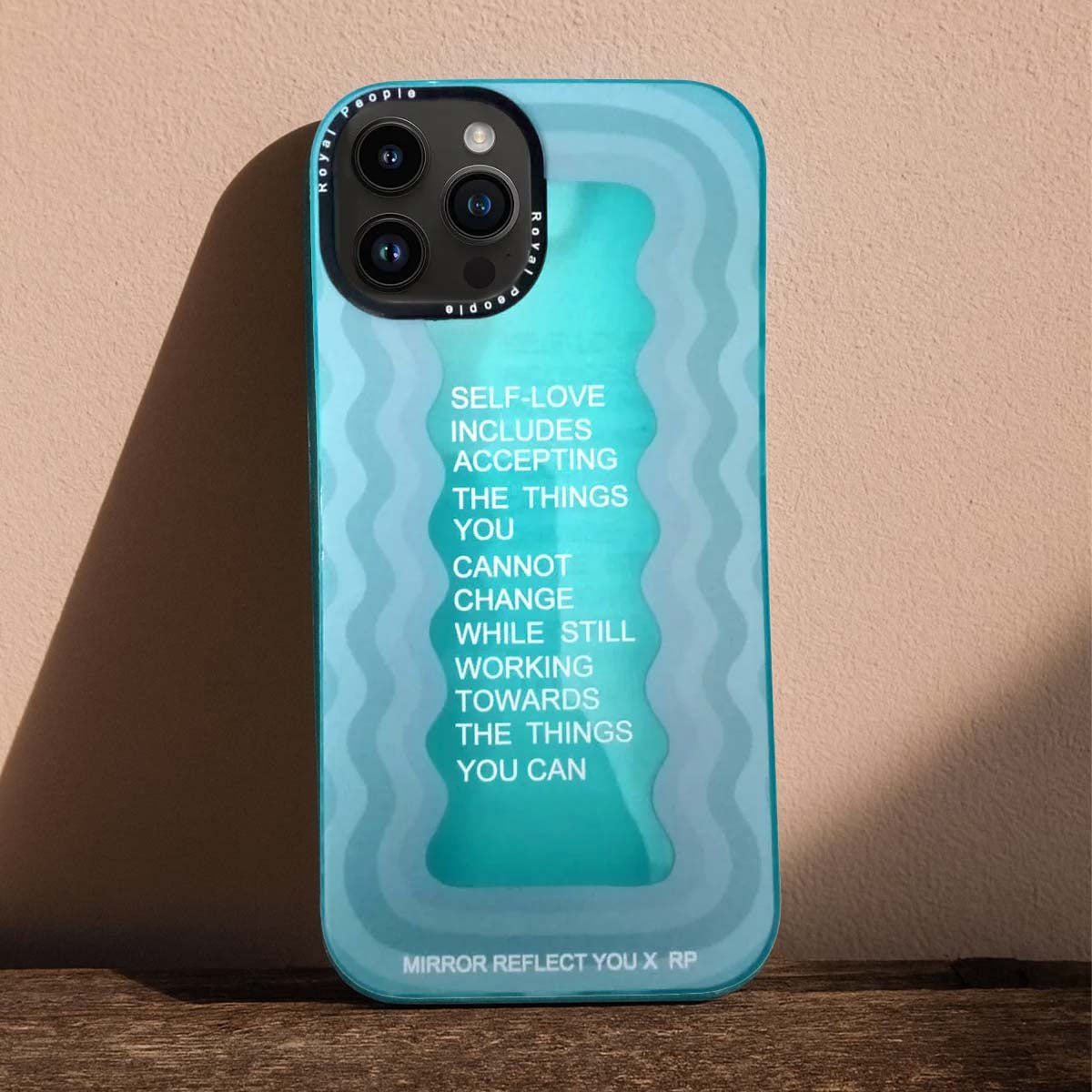 Inspirational Text Wave Case - iPhone