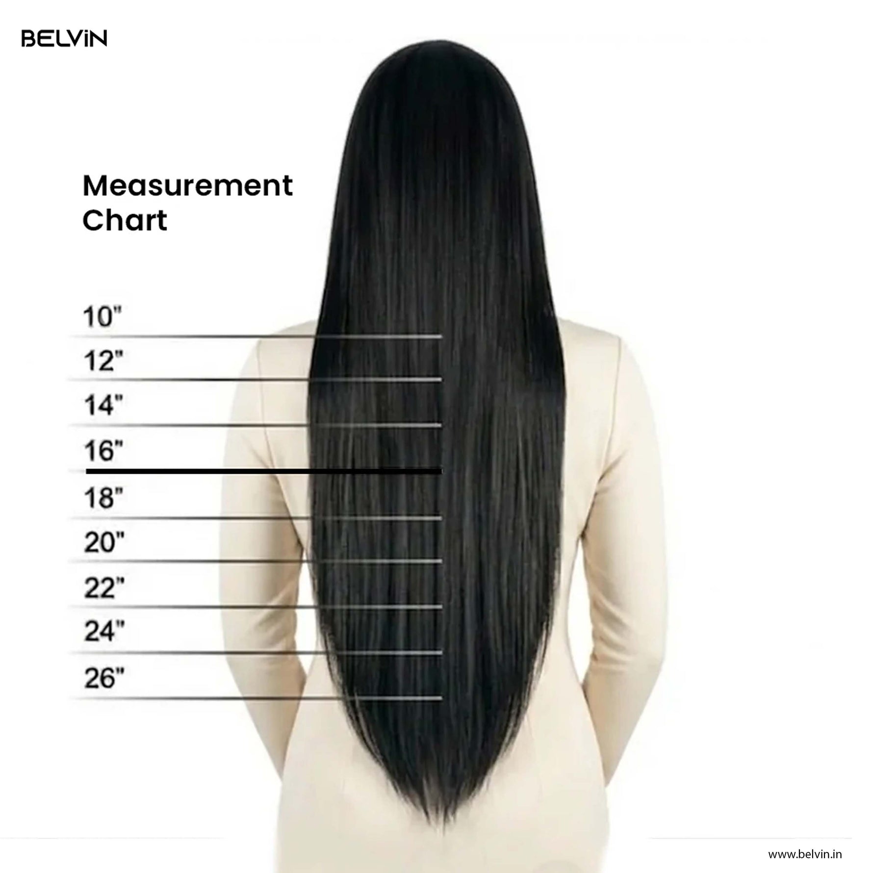 Invisible Human Hair Lace Topper - 16 Inch

