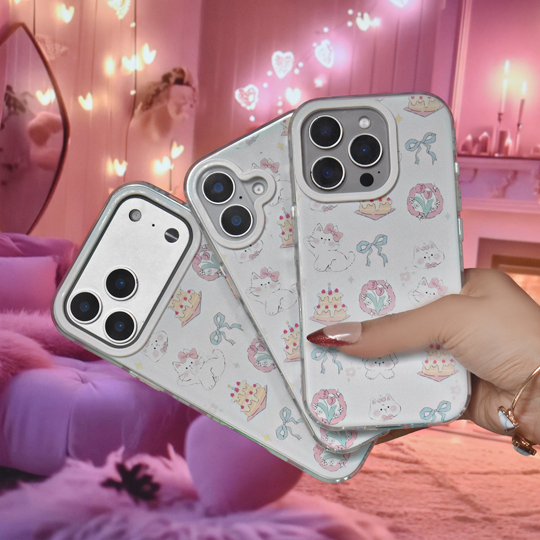 Kawaii Kitty Clear Case - iPhone