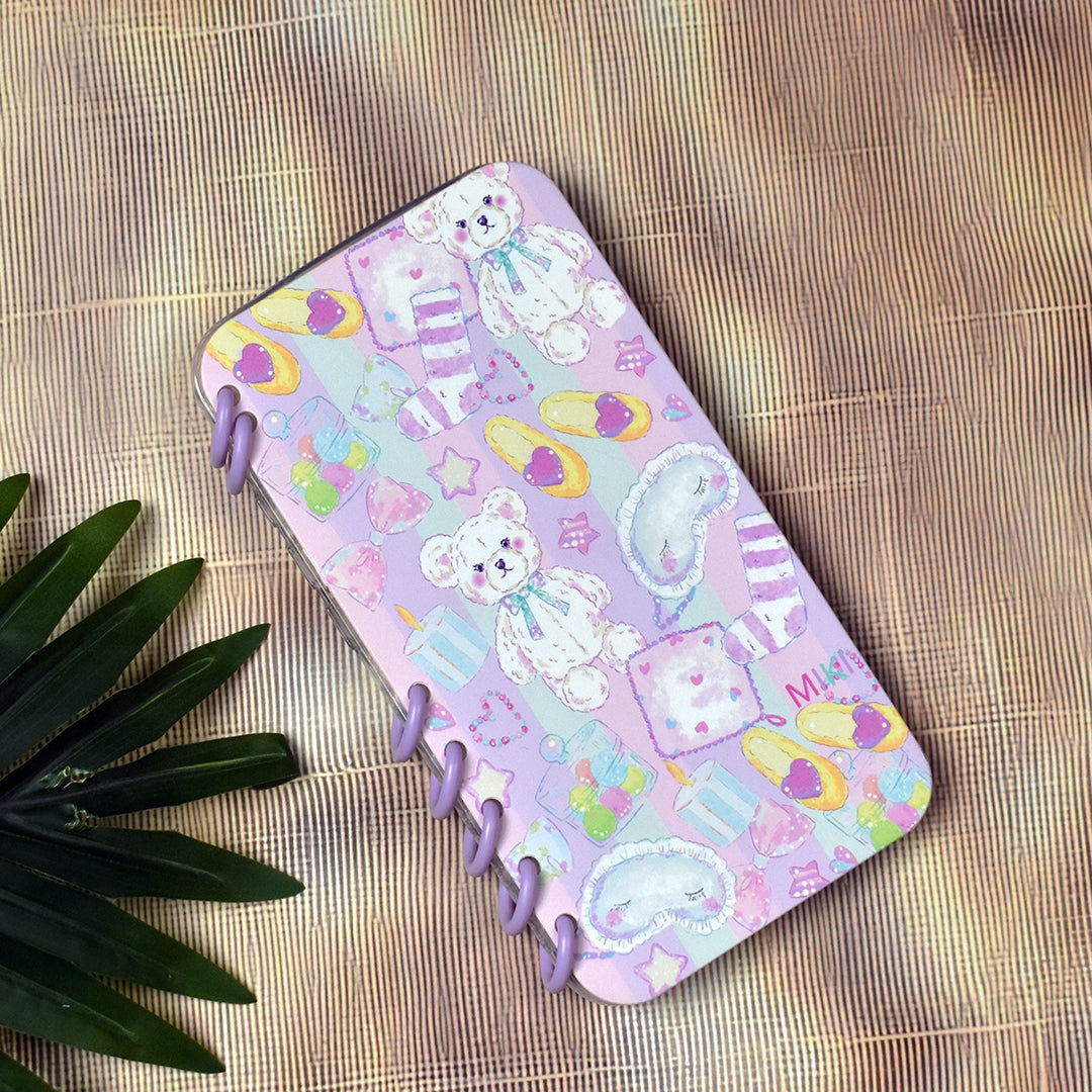Kawaii Teddy Book Case - iPhone Air
