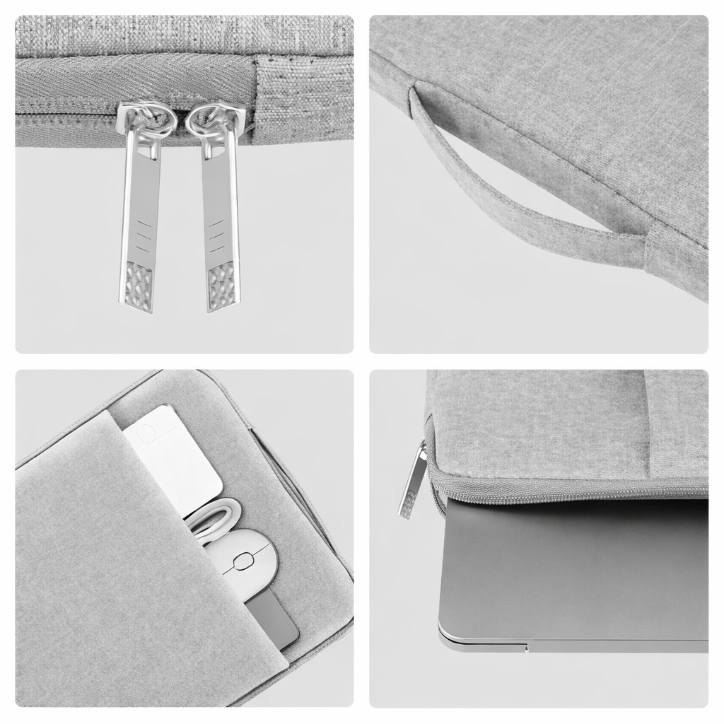 SoftGuard Sleeve Zipper Briefcase Bag