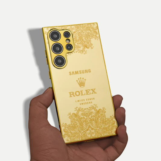Luxe Camera Protective Gold Plated Case - Galaxy