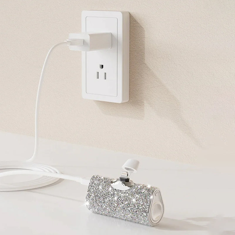 Mini Diamond Element  Power Bank 5000mAh