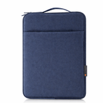 SoftGuard Sleeve Zipper Briefcase Bag - Blue
