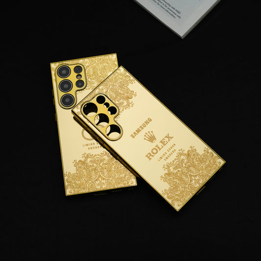 Luxe Camera Protective Gold Plated Case - Galaxy