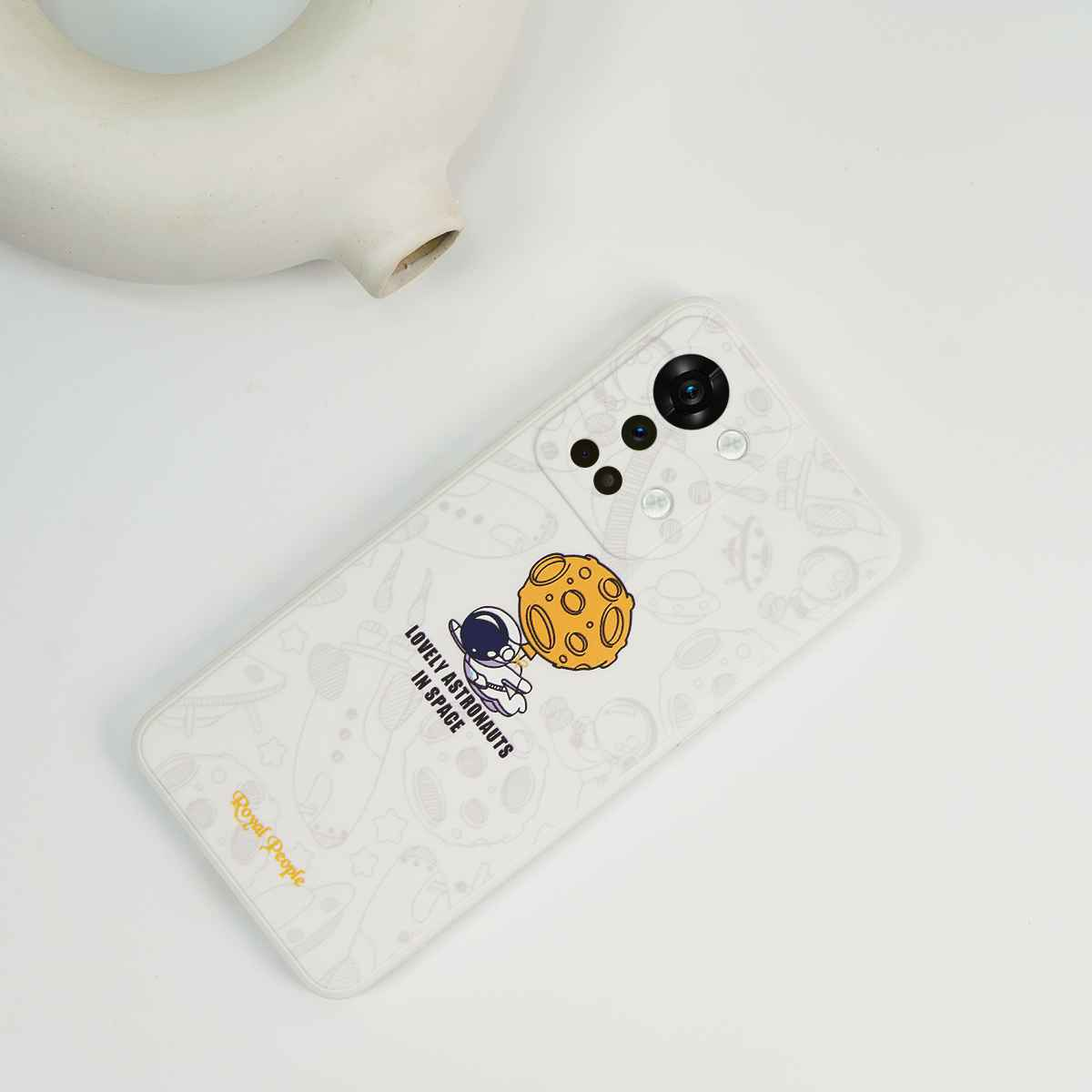 OnePlus Nord Series - Luxury Astronaut In Space Silicone Case