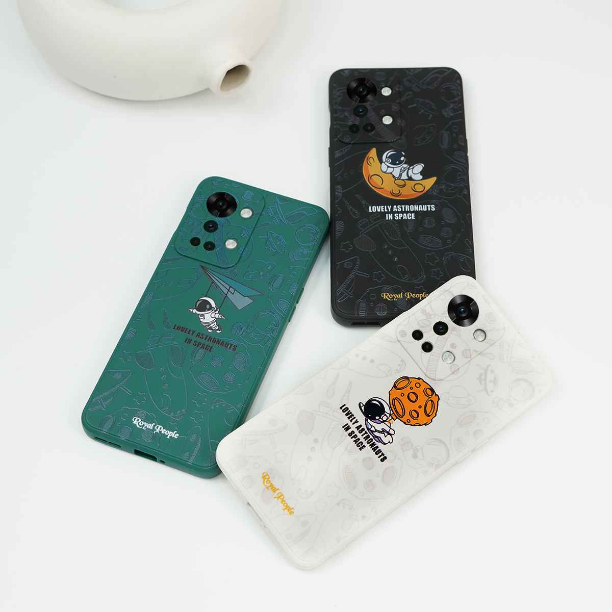 OnePlus Nord Series - Luxury Astronaut In Space Silicone Case