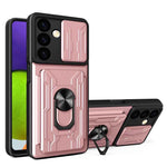 Galaxy S Series -  Slide Lens Camera Cover & Card Holder Case