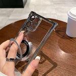 Electroplated Metal Ring Stand Case