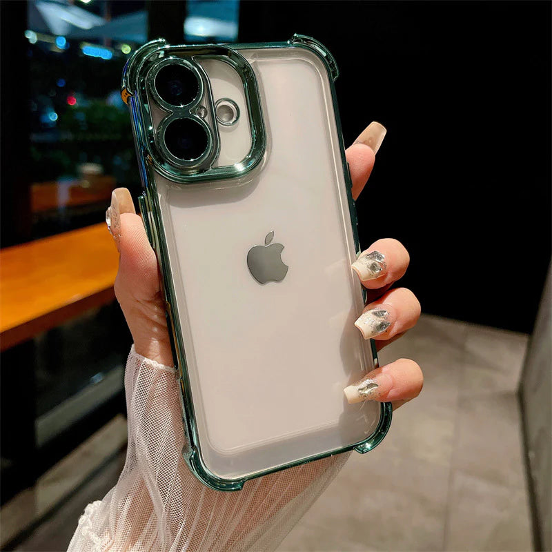 Crystal Edge Transparent Bumper Case - iPhone