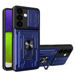 Galaxy S Series -  Slide Lens Camera Cover & Card Holder Case