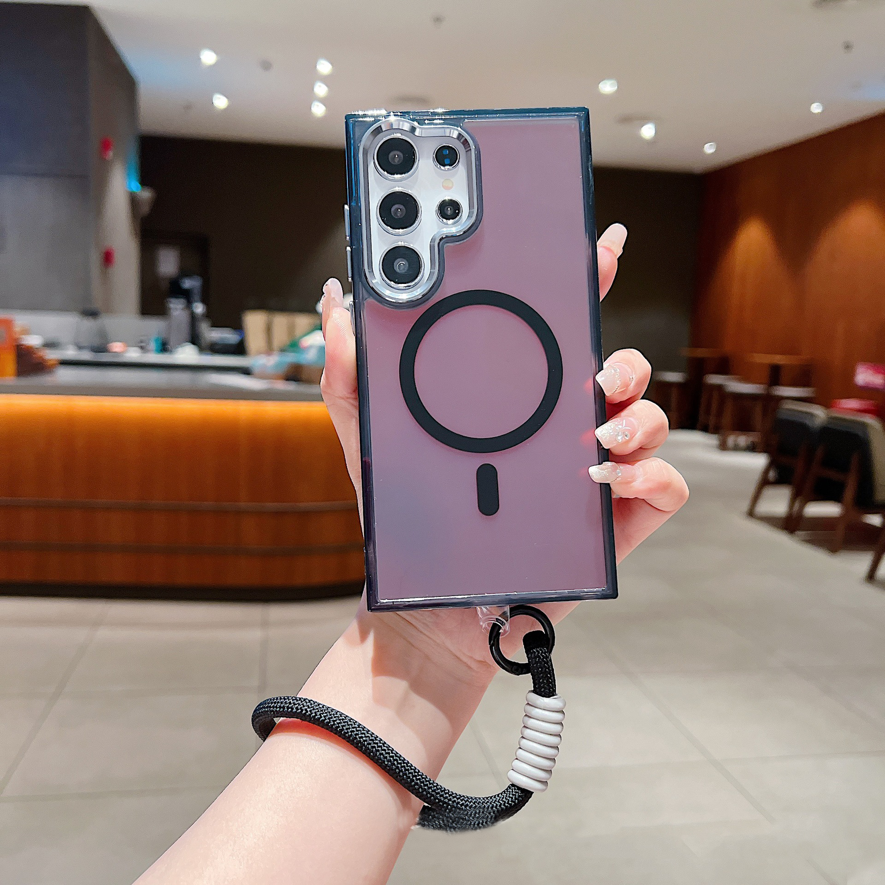 Midnight Ring Shield With Lanyard