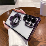 Electroplated Metal Ring Stand Case