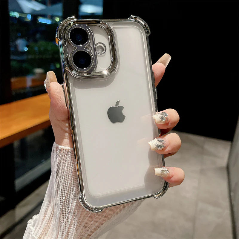 Crystal Edge Transparent Bumper Case - iPhone
