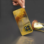 Gold Plated Case  + Tempered Glass - OnePlus