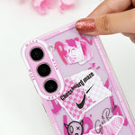 Pink Maze Street Art Case - Galaxy