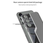 Soft Plating Leather Case-Silver