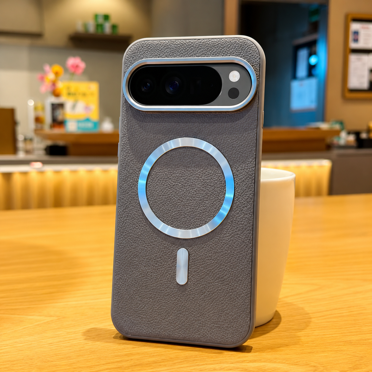 Royal Leather Shield Case