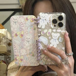 Kawaii Teddy Book Case - iPhone