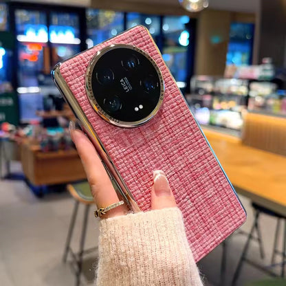 Retro Knitted Woven Fabric Case - OnePlus