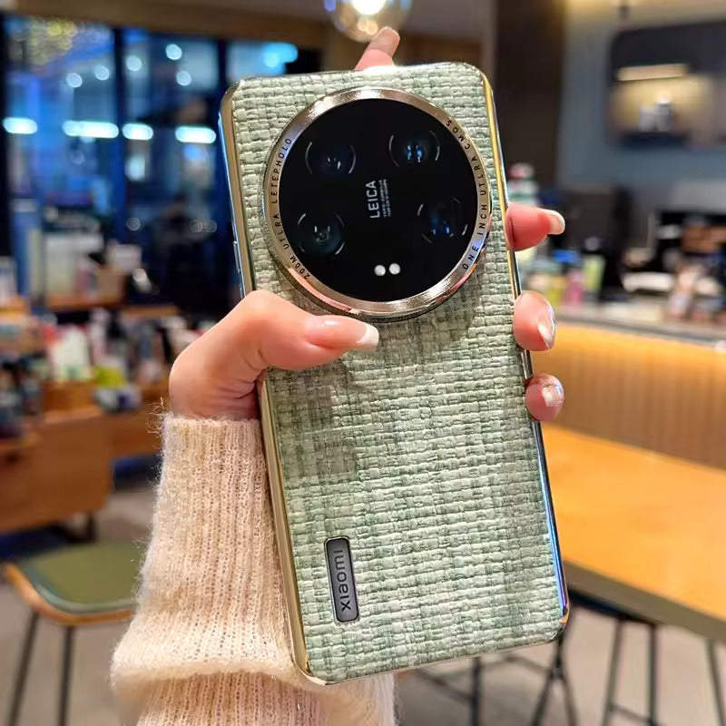 Retro Knitted Woven Fabric Case - OnePlus