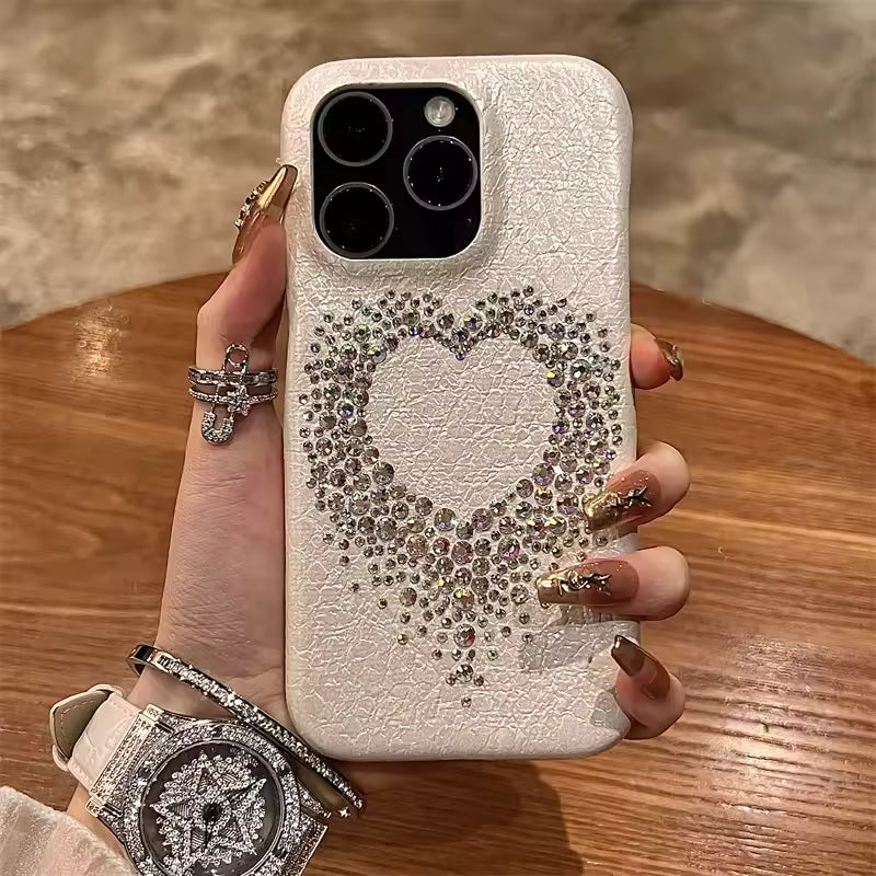 Radiant Heart Luxe Case -iPhone